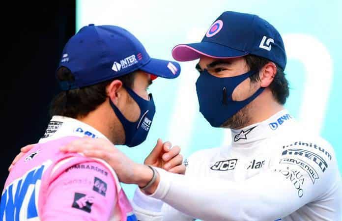 Sergio Pérez y Lance Stroll / Foto: AP