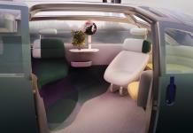 El MINI futurista y ecológico, una sala de estar rodante