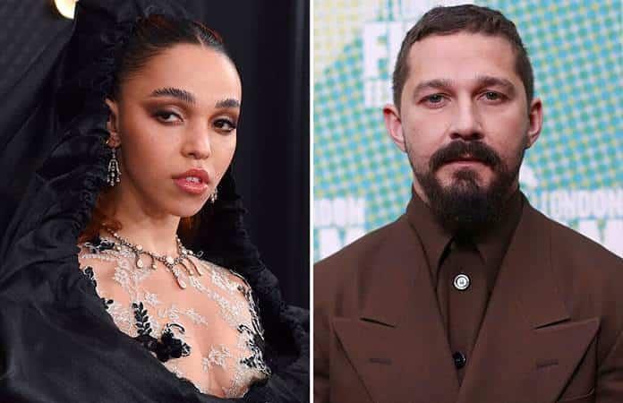 FKA twigs y Shia LaBeouf / Imagen: AP