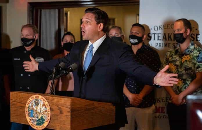 Ron DeSantis, gobernador de Florida / Foto: AP