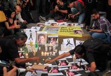 Develan mural El silencio es complicidad, en memoria de Miroslava Breach