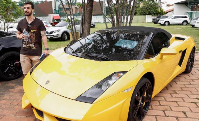 Un Lamborghini, estrella de subasta de decomisos al narcotráfico en Paraguay