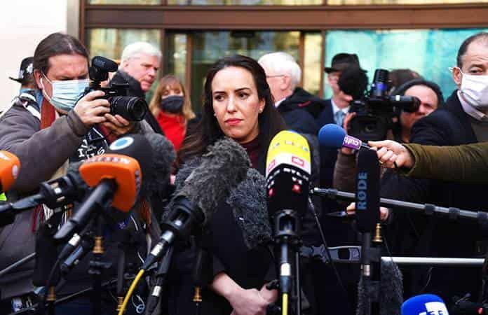 Stella Moris, esposa de Julian Assange / Foto: AP