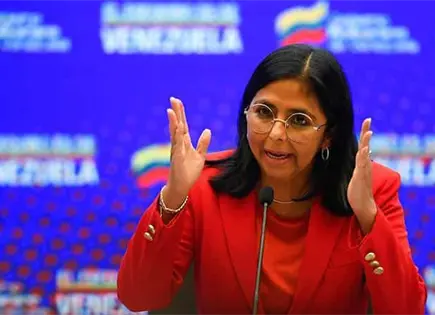 Gobierno est&aacute; listo para defender a Venezuela: Delcy Rodr&iacute;guez