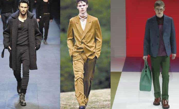 Moda Milán para hombre contemporáneo