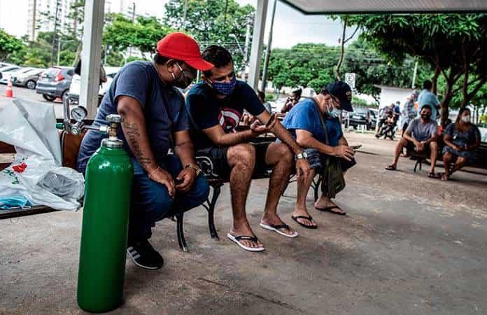 La ciudad brasileña de Manaos sufre un colapso sanitario por la covid / Foto: EFE