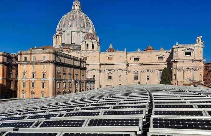 El Vaticano ha instalado paneles solares / Foto: EFE