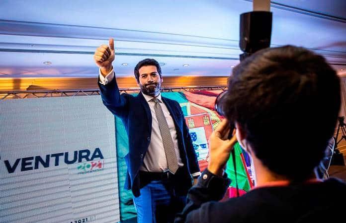 El candidato de la ultraderecha André Ventura / Foto: EFE