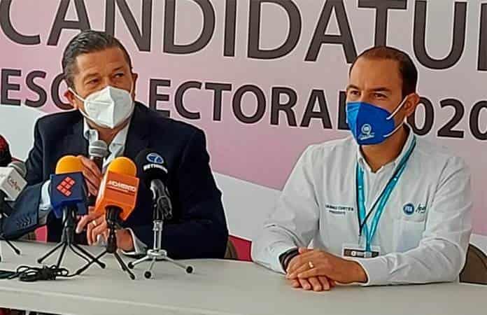 Octavio Pedroza y Marko Cortés / Foto: Pulso