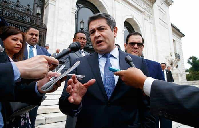 Juan Orlando Hernández, presidente de Honduras / Foto: AP