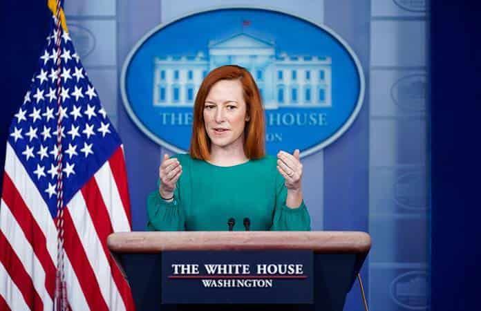 Jen Psaki, portavoz de la Casa Blanca / Foto: AP