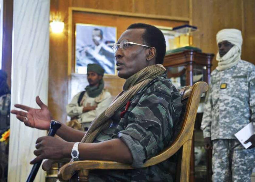 El presidente de Chad, Idriss Deby, murió en un combate contra rebeldes / Foto: AP