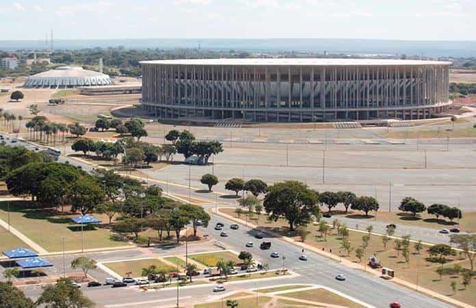 El estadio Mané Garrincha en Brasilia / Foto: EFE