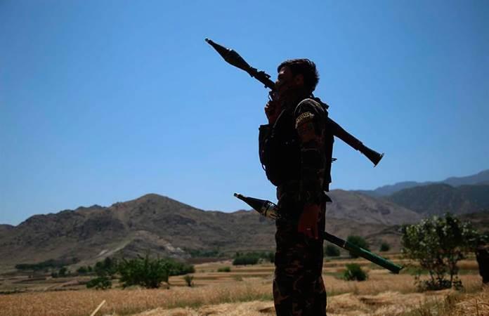 Las fuerzas de seguridad afganas se retiraron después de días de cerco de los talibanes / Foto: EFE