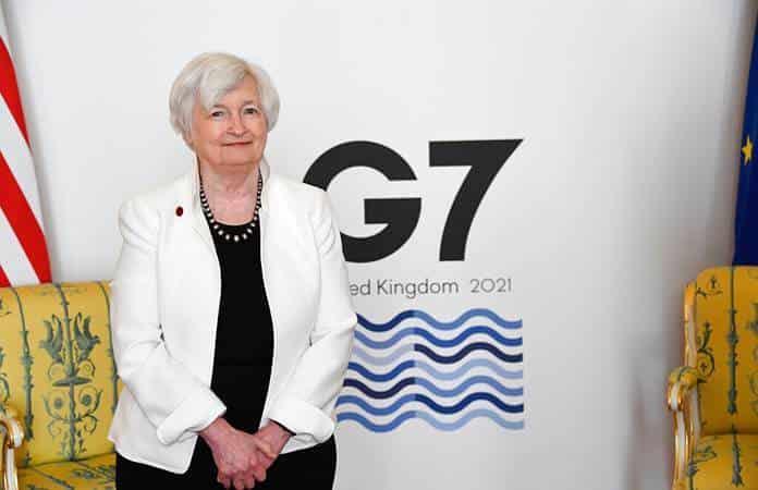 Janet Yellen, secretaria del Tesoro de EEUU / Foto: AP