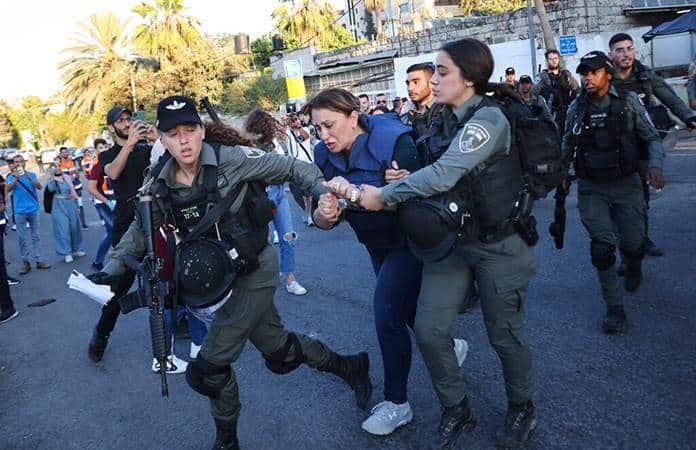 Givara Budeiri, corresponsal de la cadena catarí Al Jazeera / Foto: AP
