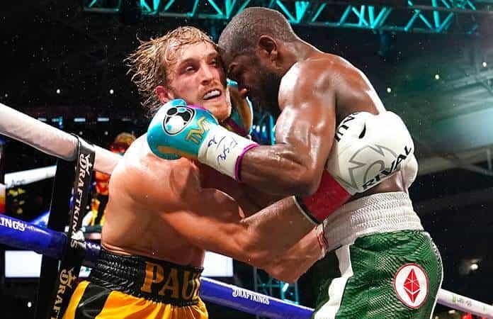 Logan Paul y Floyd Mayweather / Foto: AP