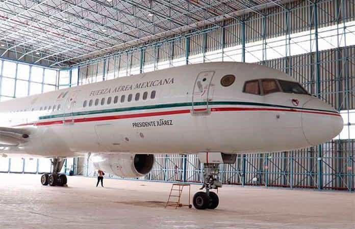 El avión “Benito Juárez’” / Foto: Especial