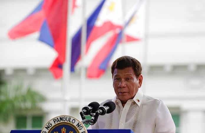 El presidente de Filipinas, Rodrigo Duterte / Foto: AP
