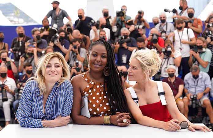 Valeria Bruni Tedeschi, Aissatou Diallo Sagna y Marina Fois / Foto: AP