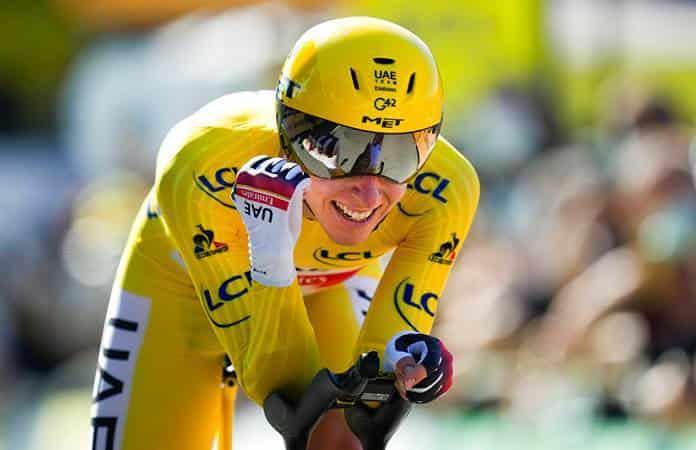 Tadej Pogacar, líder del Tour de Francia  / Foto: AP