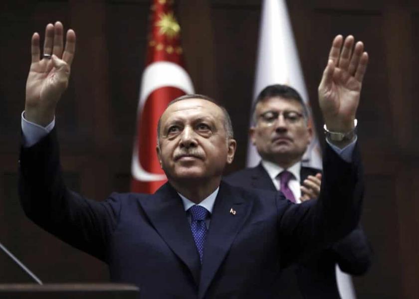 Foto de archivo del presidente turco Recep Tayyip Erdogan. (Foto AP/Burhan Ozbilici, File)