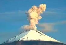 Volcán Popocatépetl luce nevado en plena primavera (video)