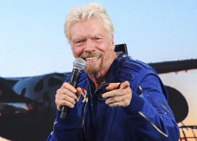 Richard Branson, fundador de Virgin Galactic