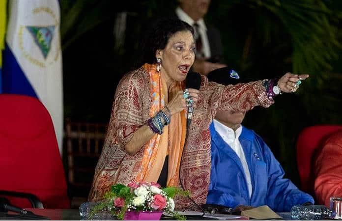 Rosario Murillo, vicepresidenta de Nicaragua y esposa del presidente / Foto: EFE