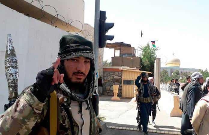 Talibanes en la ciudad de Ghazni / Foto: EFE