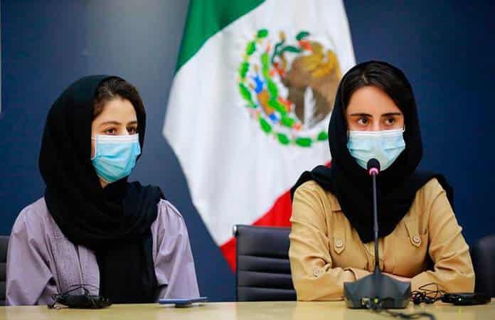México recibió en asilo a cinco mujeres afganas integrantes de un equipo de robótica / Foto: EFE