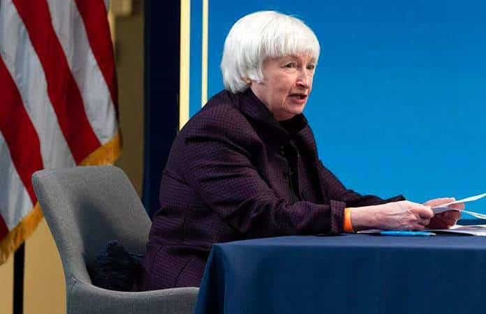 Janet Yellen, secretaria del Tesoro de EEUU / Foto: AP