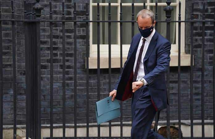 Dominic Raab, ministro de Exteriores del Reino Unido / Foto: AP
