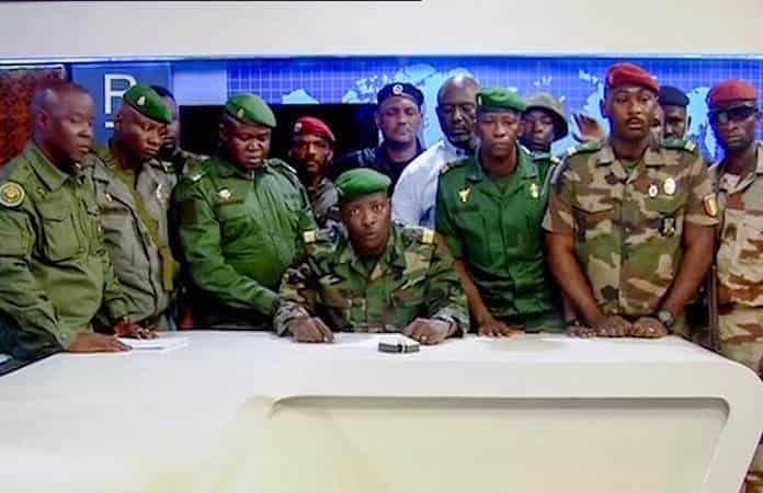 Los militares golpistas de Guinea-Conakri / Foto: AP