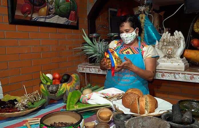 La oaxaqueña Rosario Cruz, presente en el Congreso de Gastronomía / Foto: EFE
