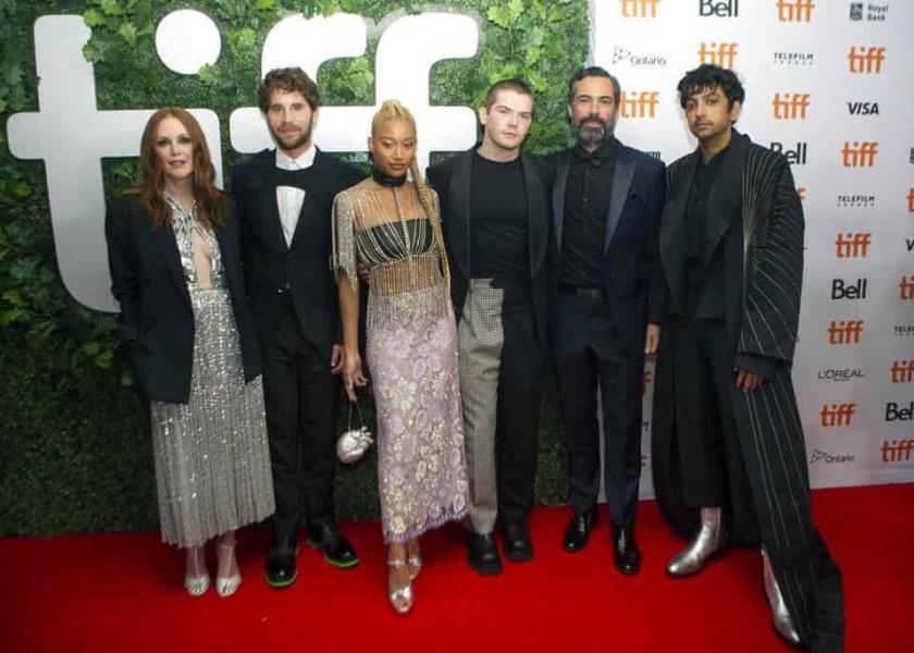 Elenco de Dear Evan Hansen (Foto AP)