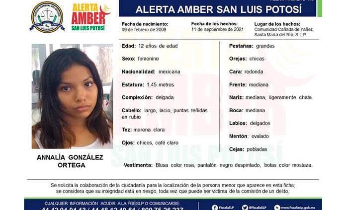 Activan Alerta Ámber Para Localizar A Menor