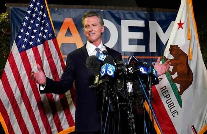 El gobernador de California, Gavin Newsom / Foto: AP