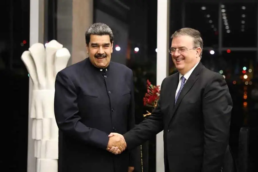 Maduro visitó México tres veces por invitación de AMLO