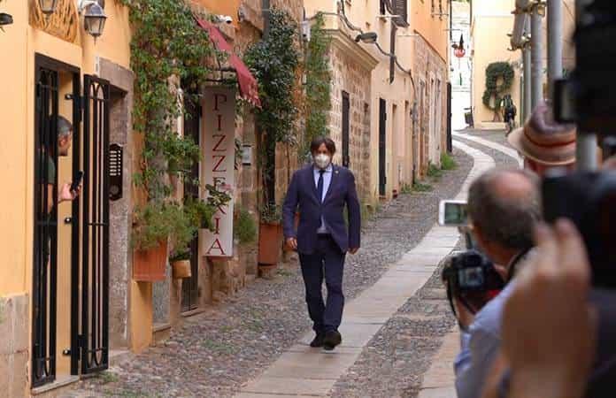Carles Puigdemont,  expresidente catalán / Foto: AP