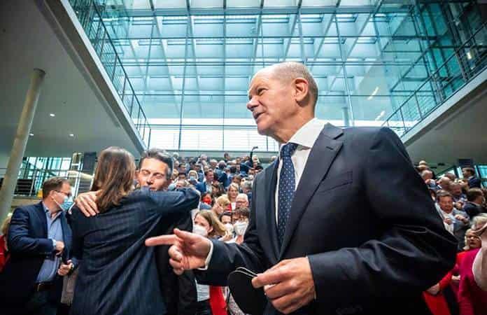 El candidato socialdemócrata Olaf Scholz / Foto: AP