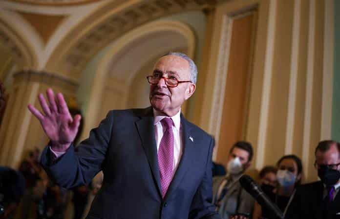 El líder de los senadores demócratas Chuck Schumer / Foto: AP