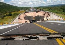 En septiembre quedará listo el puente Cerritos-Tula reparado tras derrumbe