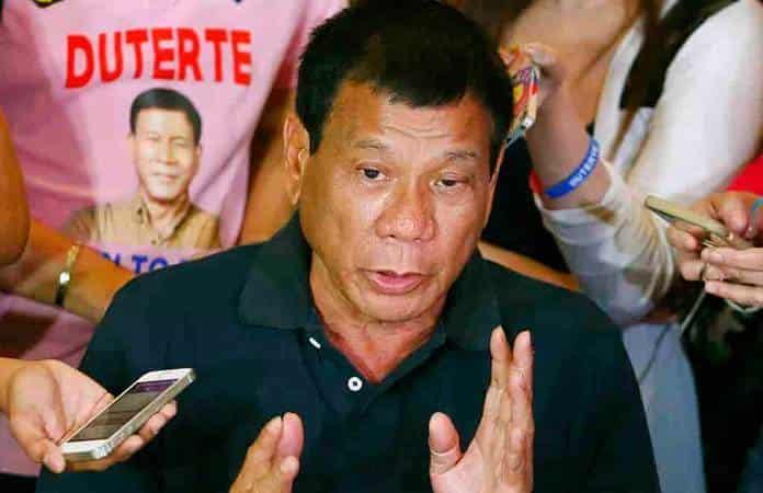 El presidente filipino, Rodrigo Duterte / Foto: AP