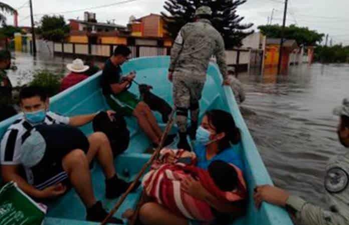 Foto: Secretaría de Protección Civil de Veracruz