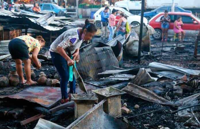 La zona afectada / Foto: Cuartoscuro para SinEmbargo.mx