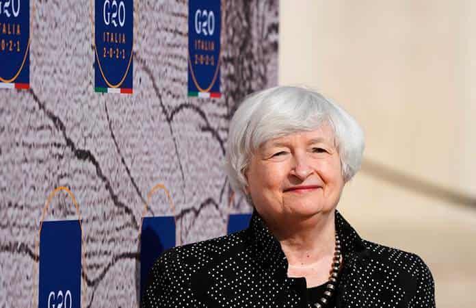 Janet Yellen, secretaria del Tesoro de EEUU / Foto: AP