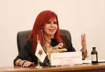 Conflicto entre Layda Sansores y polic&iacute;as en Campeche