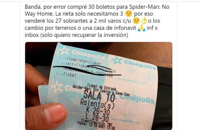 Los memes de la preventa fallida de Spider-Man No Way Home