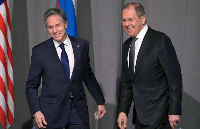 Antony Blinken y Serguéi Lavrov / Foto: AP